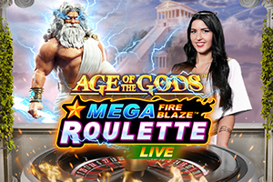 Mega Fire Blaze Age Of Gods Roulette Live - BETPLAY138